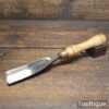 Vintage Henry Taylor 1 ½” Wide No: 19 Woodcarving Sculpturing Curved Gouge Chisel