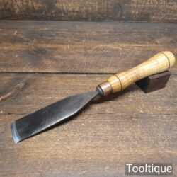 Vintage Henry Taylor 1 ½” Wide No: 4 Woodcarving Sculpturing Curved Gouge Chisel