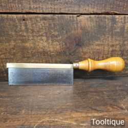 Vintage 6” Gentleman’s Brass Backsaw 14 TPI - Sharpened Refurbished