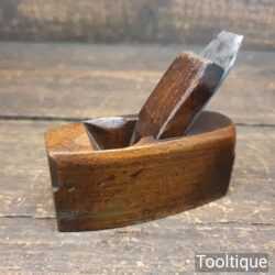 Vintage 3 ½” Miniature Beechwood Block Plane - Good Condition