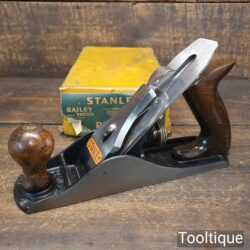 Vintage Boxed Stanley England No: 4 Smoothing Plane - Fully Refurbished