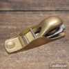 Lie-Nielsen 102 Small Bronze Low Angle Block Plane - Good Condition