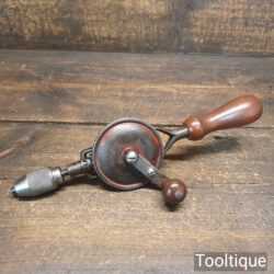 Vintage Millers falls USA No: 77 Single Pinion Egg Beater Hand Drill - Good Condition
