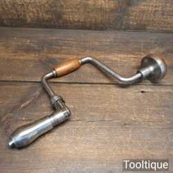 Vintage Carpenter’s Ratchet Brace with 10” Swing - Good Condition