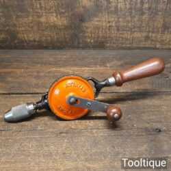 Vintage Stanley No: 805 Single Pinion Egg Beater Hand Drill - Good Condition