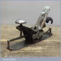 Vintage Stanley USA No: 113 Compass Plane With Original Pat Dated Iron