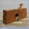 Vintage Greenslade Of Bristol Beech Wood Rabbet Plane