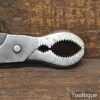 Vintage Burley Glascott Gas Fitters Pipe Gripping Pliers - Good Condition