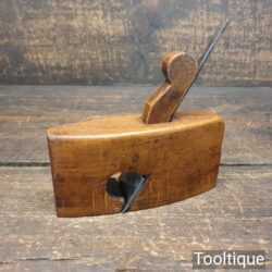 Vintage Luthiers Miniature 5" Beechwood Plane Boat Shaped Body - Good Condition