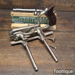 Vintage Stanley England No: 50 Combination Plough Plane - Fully Refurbished