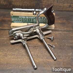 Vintage Stanley England No: 50 Combination Plough Plane - Fully Refurbished