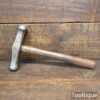 Vintage Heavy-Duty Planishing Hammer Double Ball Pein Heads - Good Condition