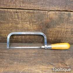 Vintage Eclipse No: 670 Junior Hacksaw Beechwood Handle - Good Condition
