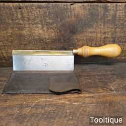 Vintage John Cockerill 6” Gentleman’s Brass Back Saw - Refurbished Sharpened