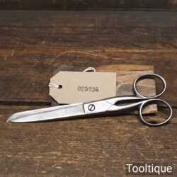 Vintage Taylor's Eye Witness Sheffield 7" Paper Scissors - Sharpened