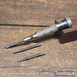 Vintage Leytool 3 In 1 Combination Flat Head Screwdriver - Good Condition