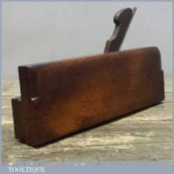 Very Rare Antique 18th Century Moulding Plane By E Cole Of Bristol