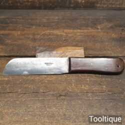 Vintage William Marples Cooper Leatherworking Knife Broad Arrow 1955