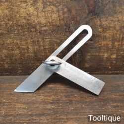 Vintage Handy Size 5” Cast Steel Bevel In Good Condition