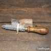 Vintage Saw Wrest Brass Guide Beechwood Handle - Good Condition