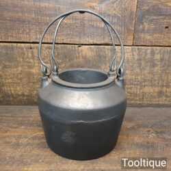 Vintage Kenrick ¾ Pint Cast Iron Glue Pot - Good Condition
