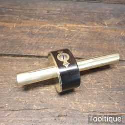 Vintage Rosewood & Brass Stem Mortice Gauge - Good Condition