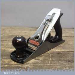 Modern Stanley No: 4 Smoothing Plane - Fully Refurbished