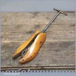 Vintage Cobbler’s Treen Shoe Stretching Tool - Boxwood Foot Shape