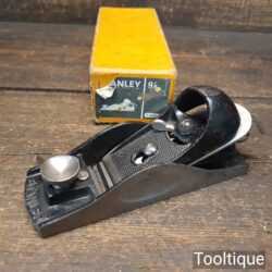 Vintage Boxed Stanley No: 9 ½ Adjustable Throat Block Plane - Fully Refurbished