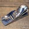 Vintage Crisp Record No: 018 Adjustable Throat Block Plane - Fully Refurbished