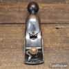 Antique Stanley No:18 Adjustable Throat Block Plane - Knuckle Cap Rare Extension Knob