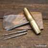 Vintage Brass Multi Tool With 3 No: Attachments - Good Condition