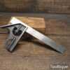 Vintage L.S. Starrett Cast Steel Adjustable Combination Square - Fully Refurbished