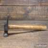 Vintage Exeter Pattern Tinsmiths Cross Pein Riveting Hammer - Fully Refurbished