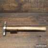 Vintage Stanley 3 1/2 oz Cross Pein Pin Hammer - Fully Refurbished