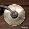 Vintage J. Francis London Brass Double-Lined Bookbinding Wheel - Good Condition