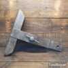 Antique Oak Saw Sharpening Vice With 16” Jaws - Good Condition