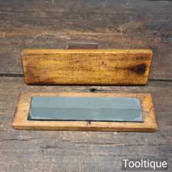 Vintage 6" x 1 ½” Lyn Idwal Welsh Natural Fine Honing Stone - Lapped Flat