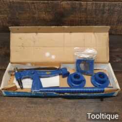 Vintage Boxed Record No: 145 Bench Holdfast Clamp Complete