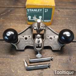 Vintage Boxed Stanley England No: 71 Hand Router Plane - Good Condition