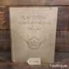 Rare Antique 1897 Early Edition Plastering Plain & Decorative Book by William Millar