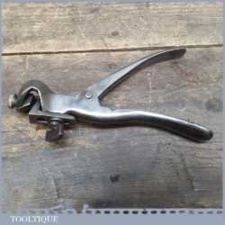 Vintage Old Design Steel Saw Set For Larger Teeth