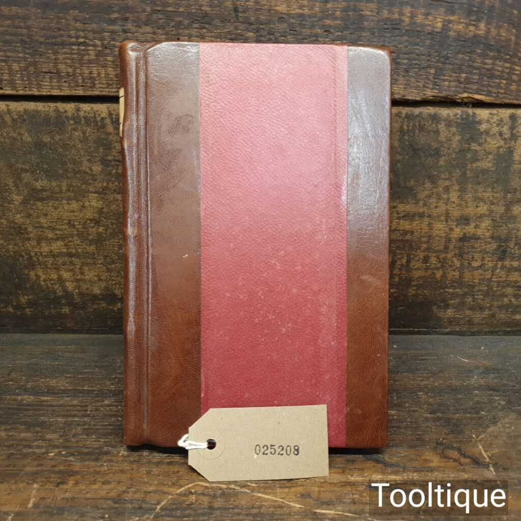 Antique Rebound Hardback Book 1884 Turning for Amateurs by Lukin
