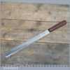Vintage Sheffield Made Ham Carving Knife With Rosewood Handle