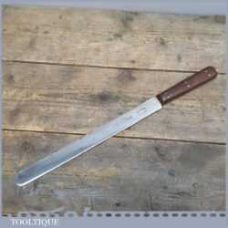 Vintage Sheffield Made Ham Carving Knife With Rosewood Handle