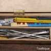 Vintage Boxed Job Lot Mix Of Hacksaw Coping And Fret Saw Blades