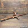 Vintage Cabinet Makers Mahogany Panel Marking Gauge Boxwood Wedge