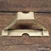 Vintage 4” Brass Mitre Template - Good Condition