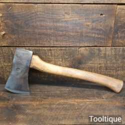 Vintage Carpenter’s Hatchet Or Hand Axe Stamped No: 2 - Sharpened Honed