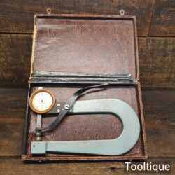 Vintage Dialled DDR Micrometer Type Gauge In Original Box